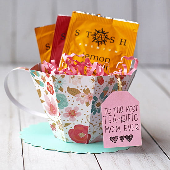 3D Paper Tea Cup For Mother's Day! Essyjae