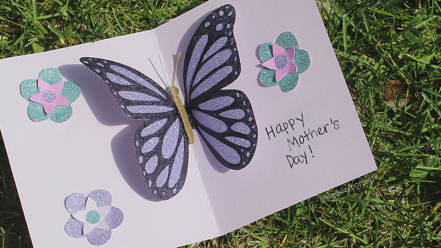 Pop-Up Butterfly Card