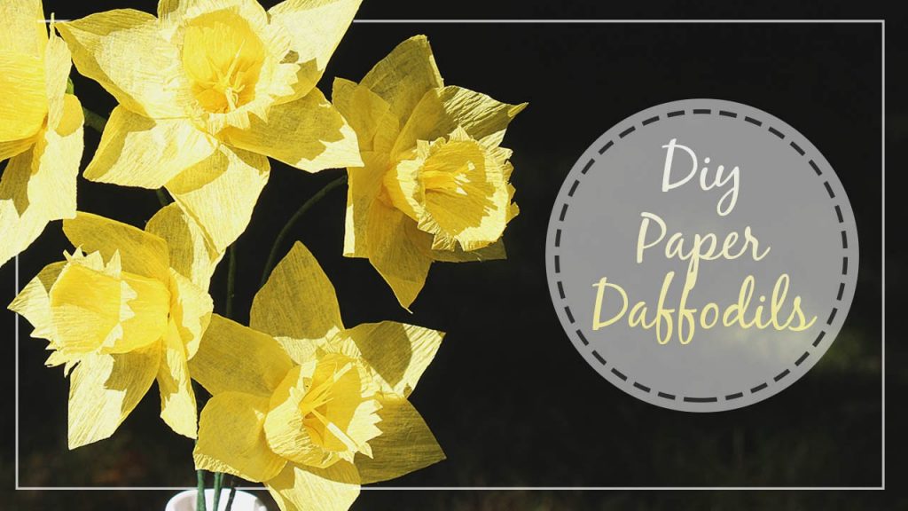 Download Crepe Paper Daffodil Tutorial Essyjae