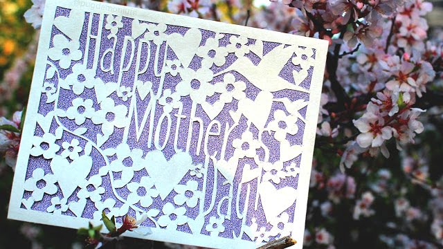 Cut Paper Mother’s Day Card