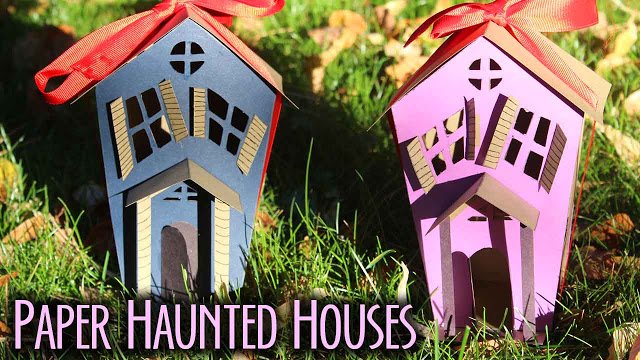Paper Haunted House Tutorial