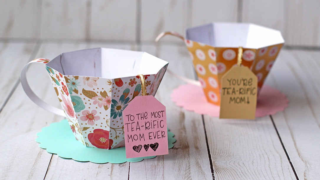 3D Paper Tea Cup For Mother s Day EssyJae