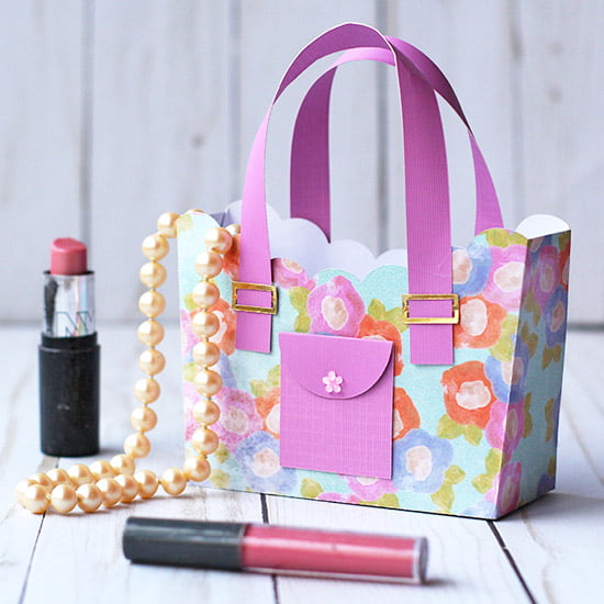 Paper Purse Bag - Print Cut Craft