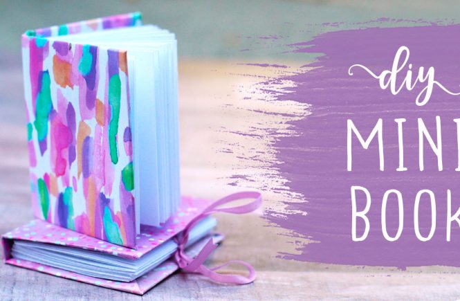 Mini Book Making Tutorial – DIY Mini Hardcover Book with Binding!