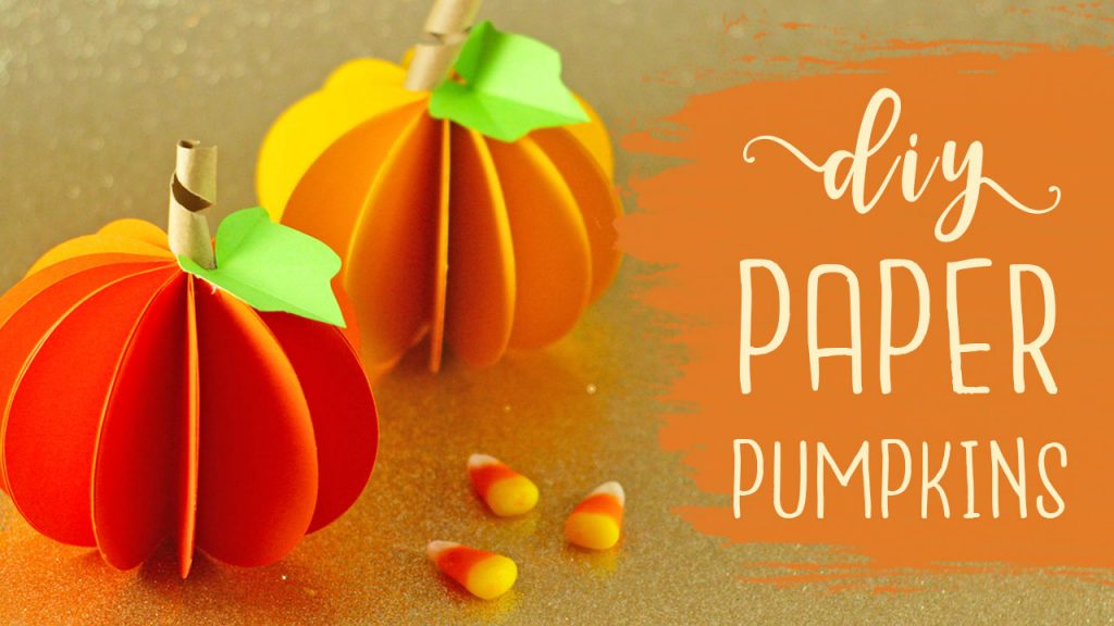 Download Diy Paper Pumpkin Tutorial Easy Free Svg File Essyjae