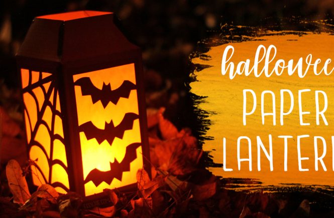 Spooky Halloween Paper Lantern Tutorial!