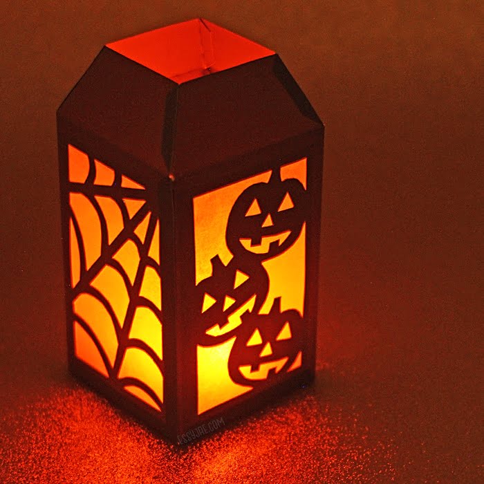 Spooky Halloween Paper Lantern Tutorial!