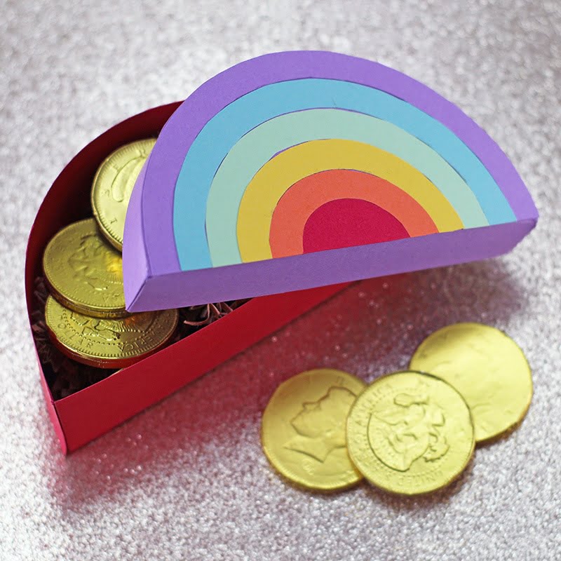 Rainbow gift box