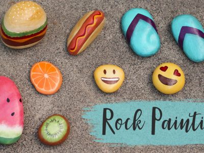 5 Fun DIY Rock Painting Ideas!