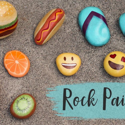 5 Fun DIY Rock Painting Ideas!