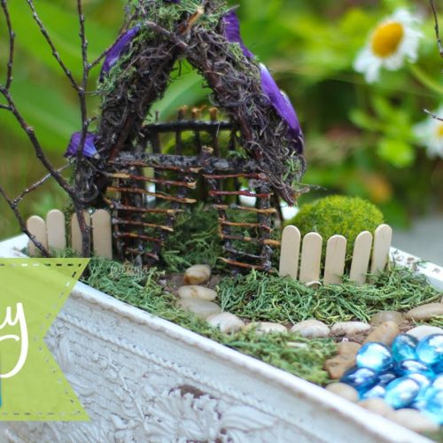 Fairy Garden & House Tutorial