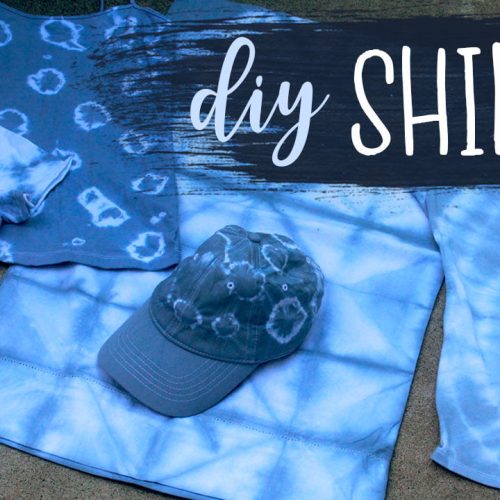 DIY Shibori Tie Dye Technique Tutorial