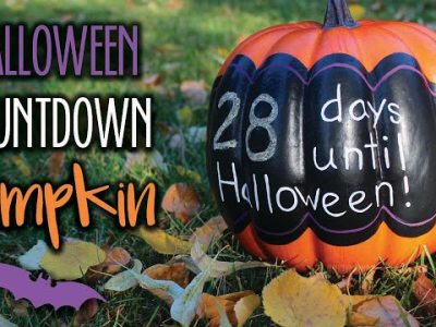 Halloween Countdown Pumpkin Tutorial