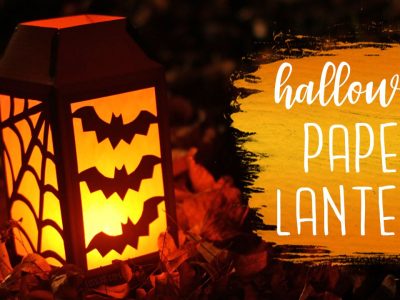 Spooky Halloween Paper Lantern Tutorial!