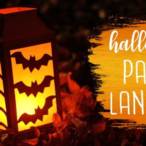 Spooky Halloween Paper Lantern Tutorial!