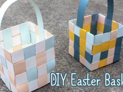 Paper Easter Basket Tutorial
