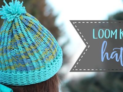 Easy Loom Knit Hat Tutorial – Knit & Purl Stitches