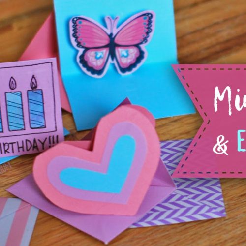 Mini Greeting Card & Envelope Tutorial