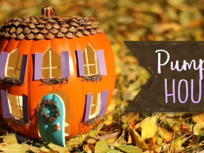 Halloween Pumpkin House Tutorial