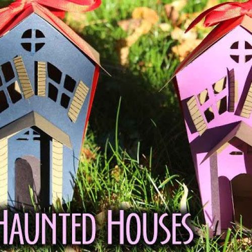 Paper Haunted House Tutorial