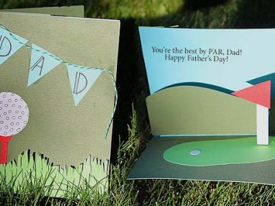 Golf Themed Pop-Up Card Tutorial
